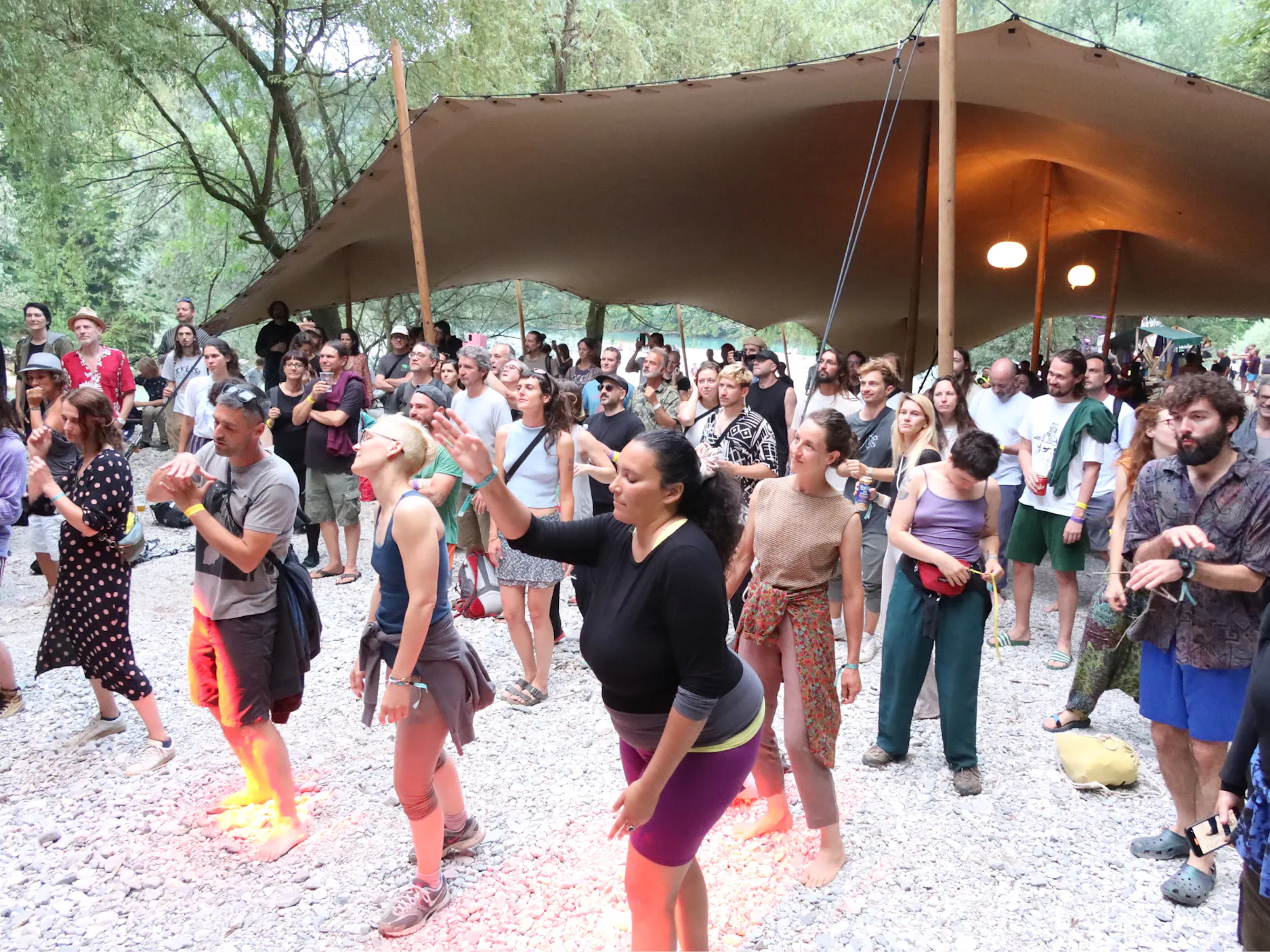 Občinstvo na festivalu